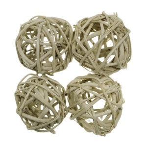 Glob nuiele natur 4cm 4/set