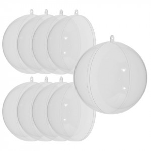 Glob plastic 2 parti 10cm 5/set DIAK-009
