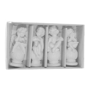 Inger ceramica alb pe glob 6,6x2,4cm 4 modele/cutie Canea RD20B-2124 - Img 3
