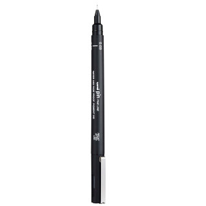 Liner negru pe baza de apa Uni PIN-200S - Img 4