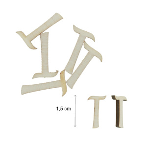 Litera placaj 1,5cm 5/set - Img 21