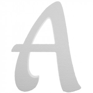 Litera polistiren dens -A- 30x22x2cm font Aladin