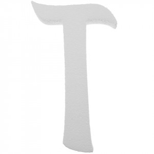 Litera polistiren dens -T- 30x18x2cm font Aladin