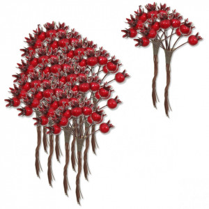 Macese rosii mici 1,6cm CH-213