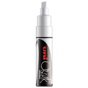 Marker creta alb varf tesit 8mm Uni Chalk pwe-8m m411