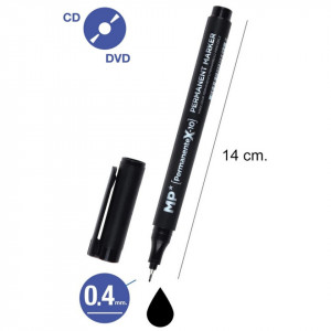 Marker negru pentru CD/DVD MP PE411/415/511N-S - Img 2