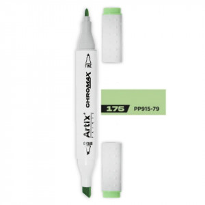 Marker pe baza de alcool cu 2 capete varf rotund si tesit 1mm/2-5mm Artix PP915 - Img 45