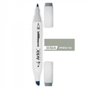 Marker pe baza de alcool cu 2 capete varf rotund si tesit 1mm/2-5mm Artix PP915 - Img 113