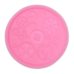 Matrita silicon rotunda rotite zimtate 10x0,7cm 824960 roz