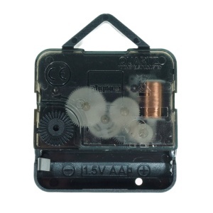 Mecanism ceas mers continuu cu agatatoare, ax 1,6cm si limbi 7,2- 7,1 -5,5cm - Img 2