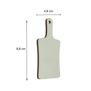 Mini tocator placaj cu coada 4,8x9,8cm - Img 2
