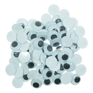 Ochisori mobili rotunzi 2,2cm alb/bleu 100/set Meyco 26122-G