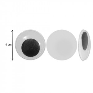 Ochisori mobili rotunzi 4cm 100/set Meyco 26140-G - Img 2