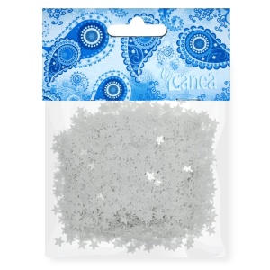 Paiete stea fara gaura 5mm 15g/set Canea alb 70CAN-13A5303