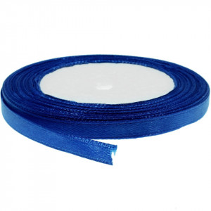 Panglica satinata albastru regal 6mm x 21m/rola