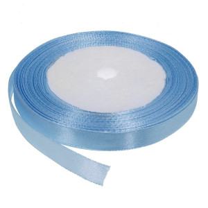 Panglica satinata bleu intens 10mm x 21m/rola