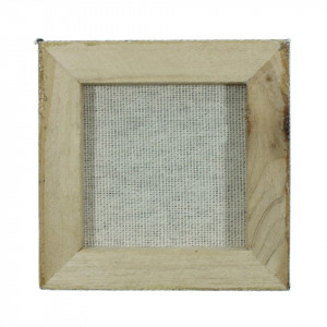 Panza bumbac neagra pe sasiu 7,5x7,5x1cm Phoenix ColorMagic 0203490104 - Img 3