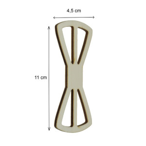 Papion placaj model-5 11x4,5cm - Img 2