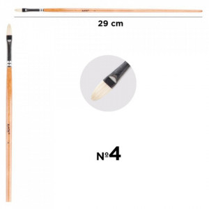 Pensula par porc varf limba de pisica coada lunga Artix PP290 - Img 2