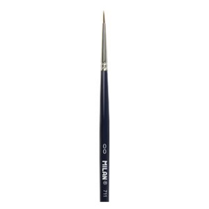Pensula sintetica varf rotund Milan 711-00 047112/0