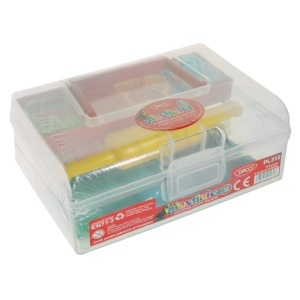 Plastilina 12 culori+ 5 accesorii Daco PL312