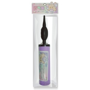 Pompa manuala pentru baloane 28cm culori diverse