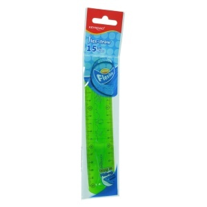 Rigla plastic flexibila verde 15cm Keyroad R1210