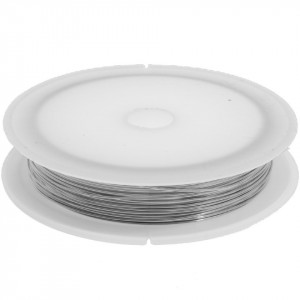 Sarma de modelaj argintie 0,5mm x 7m/rola