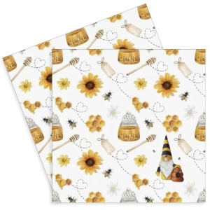 Servetel albine si stupi 33x33cm 2/set 371787
