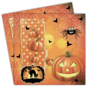 Servetel Decor Halloween 33x33cm 2/set 036701