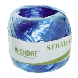 Sfoara rafie sintetica 1cm 50g albastru