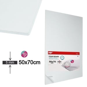 Spuma alba adeziva 50x70cm x 5mm MP PN738