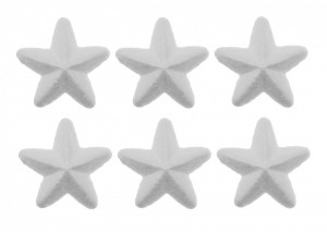 Stea polistiren 6cm 6/set DD37643