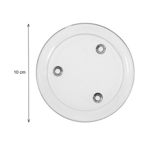 Suport sticla rotund 10x1,2cm cu picioruse - Img 2