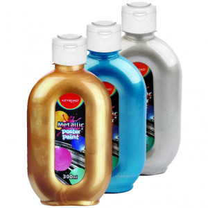 Tempera metalizat 300ml Keyroad