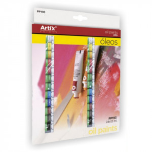 Vopsea ulei 24 culori x 12ml/set Artix PP193