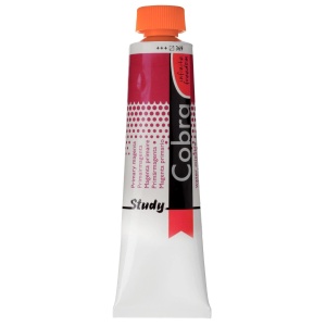 Vopsea ulei solubila in apa 40ml Cobra Study Royal Talens Magenta primar 369