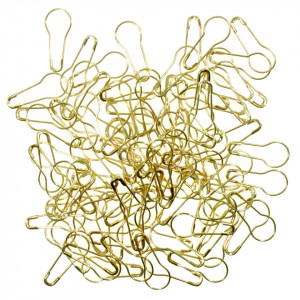 Ac de siguranta auriu forma bec 2,2cm 100/set