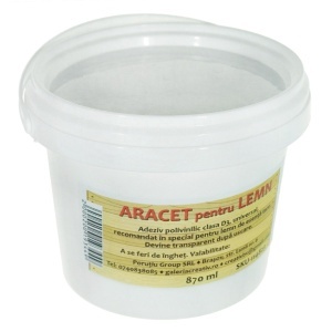 Aracet pentru lemn 870ml galetusa