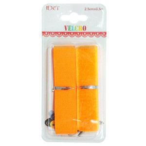 Banda scai (velcro) portocaliu neon 2,5x50cm 055916