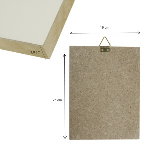 Blat icoana mdf 19x25x1,8cm 69721925 - Img 2