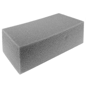 Burete flori uscat gri 23x11x7cm
