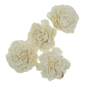 Capete flori ming natur 4-5cm 4/set
