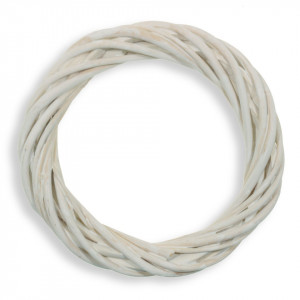 Coronita nuiele rachita alba 10cm