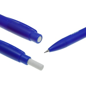 Creion mecanic plastic albastru 0,7mm HB cu guma MILAN - Img 2