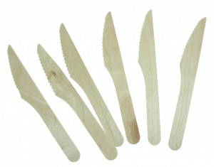 Cutite lemn 16,5cm 6/set Colorarte A675