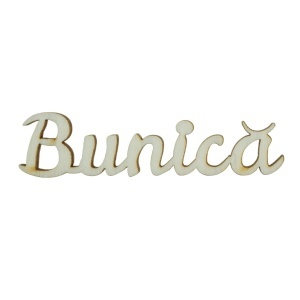 Cuvant placaj -Bunica- 2x8cm