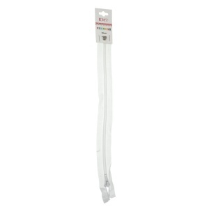 Fermoar 30cm alb 017331