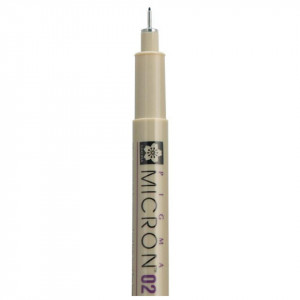Fineliner Pigma Micron negru Sakura - Img 3