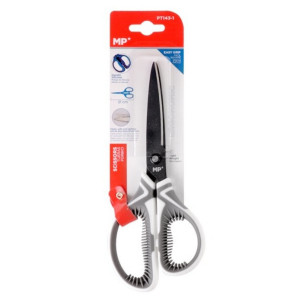 Foarfeca cu lama antiaderenta maner ergonomic silicon 21cm MP PT143-1